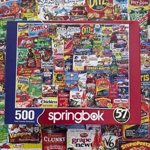 Springbok looney labels 500 Piece Puzzle